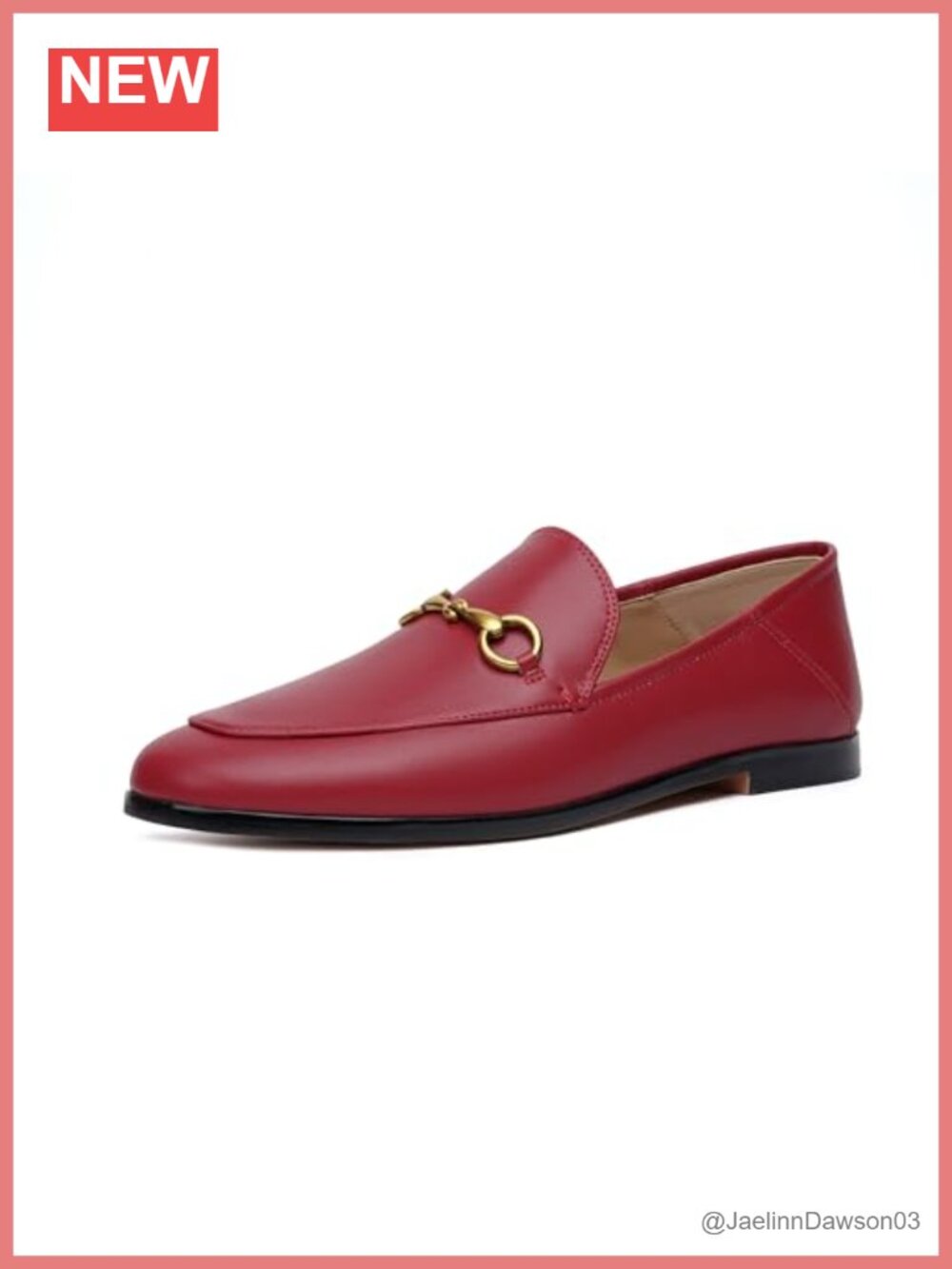 Women's Slip-On Penny Loafers Faux Leather Comfortable Business Work Shoes
